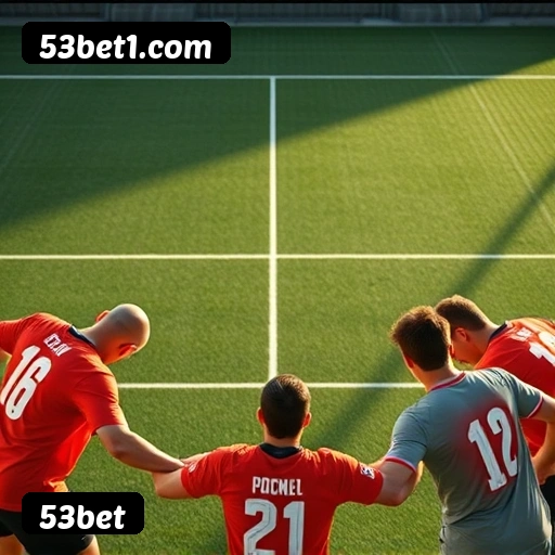 App 53bet para iOS e Android — interface mobile, login biométrico e PIX integrado